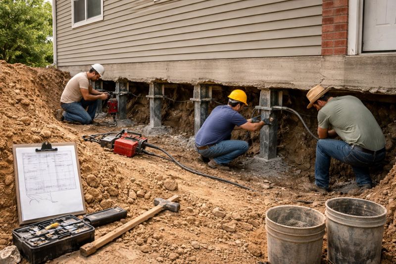 Top Concrete Foundation Repair Companies in Martinsville, IN